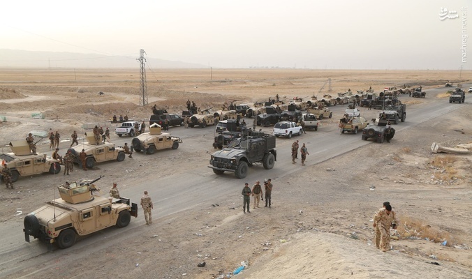 آغاز قریب الوقوع عملیات آزادسازی شرقاط عراق+عکس