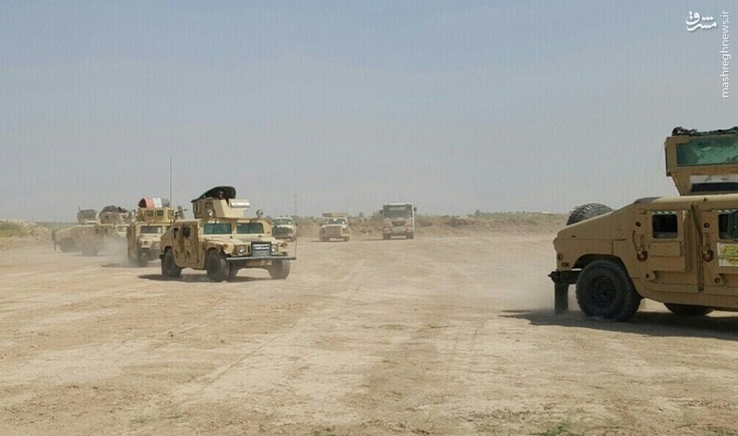 بازپس گیری پایگاه عکاشات داعش توسط ارتش عراق+عکس