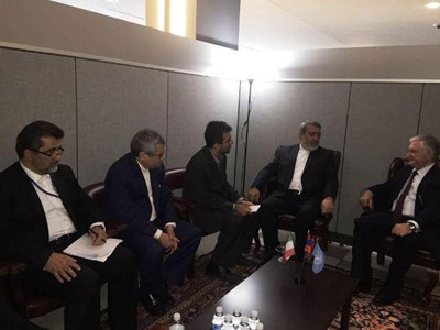 رحمانی فضلی در نیویورک با وزیر خارجه ارمنستان دیدار کرد