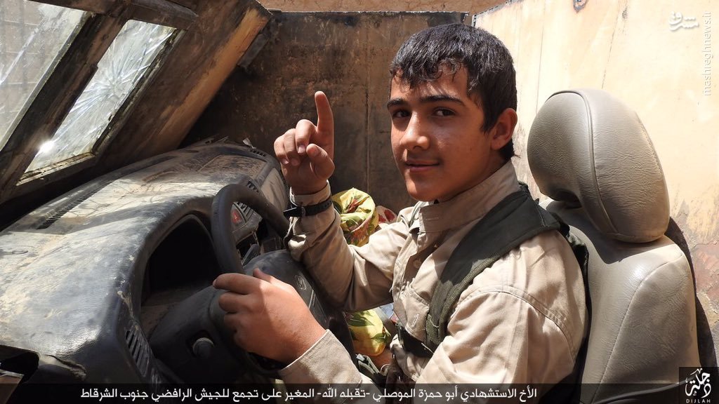 5 انتحاری داعش در شرقاط موصل+عکس