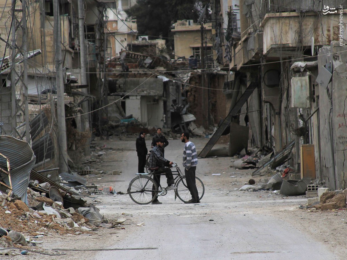 آخرین جفتک پرانی های تروریستها برای بقا در داریای دمشق+عکس