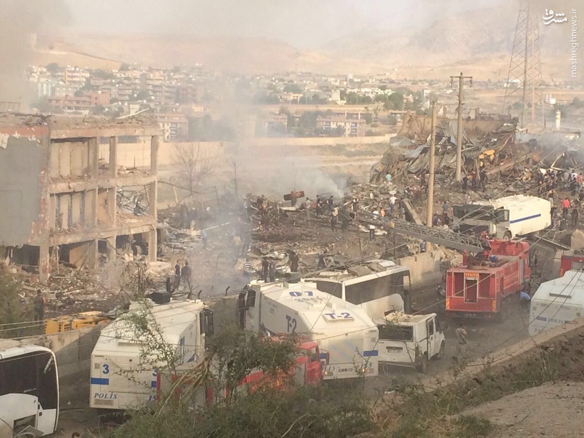 40 کشته و زخمی در انفجار جزیره ترکیه+عکس