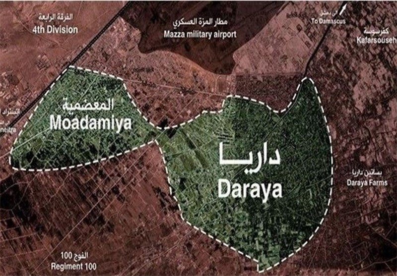 انهدام پایگاه موشکی تروریست‌ها در حومه دمشق