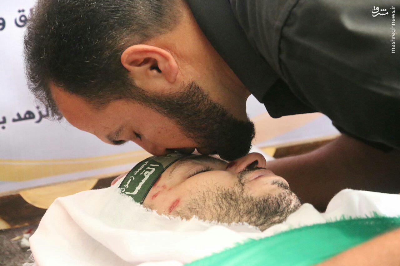 شهادت مجاهد فلسطینی در غزه+عکس