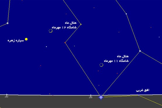 امشب هلال ماه محرم را ببینید +عکس