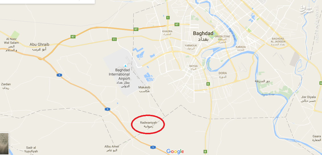 هلاکت انتحاری داعش پیش از حمله در جنوب بغداد+عکس