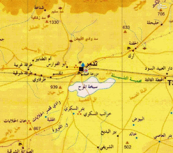 حمله داعش به شرق شهر پالمیرا