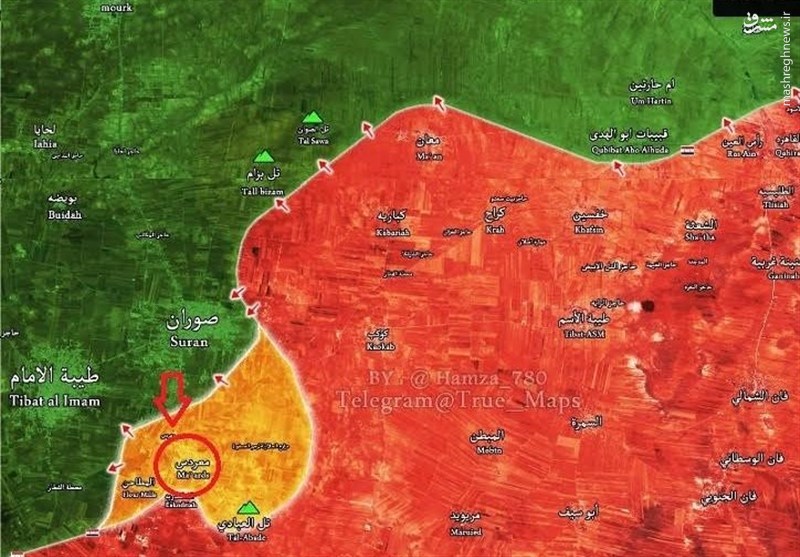 پیشروی ارتش سوریه به سمت «خان‌طومان» +نقشه