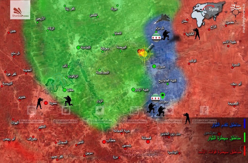 هلاکت فرمانده ارشد جندالاقصی در حماه+عکس