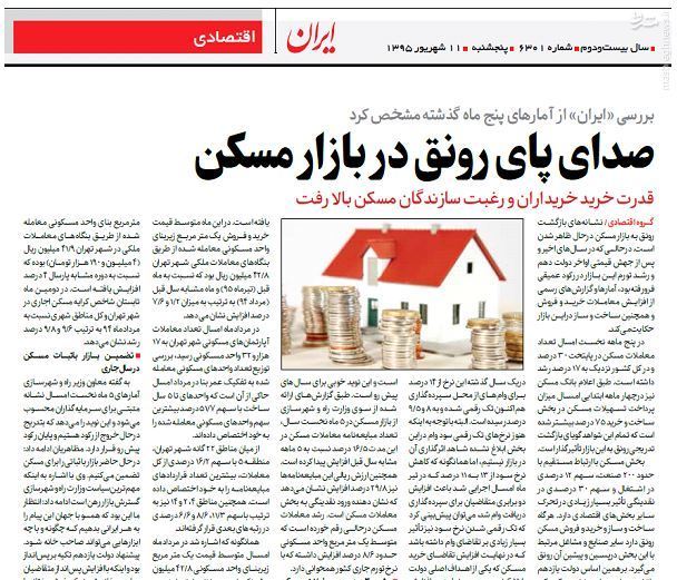 سقوط 16 درصدی معاملات مسکن در تهران؛ رؤیای رونق بر باد رفت