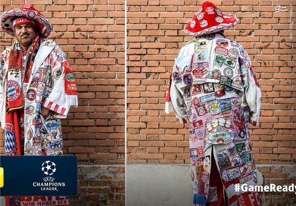 عکس/ پوشش جالب هوادار بایرن‌مونیخ