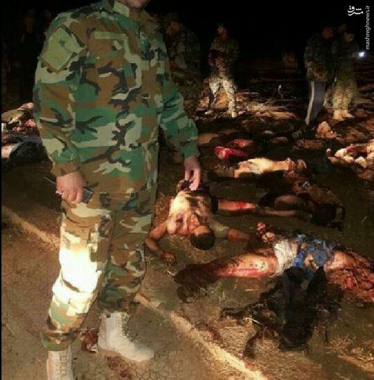 هلاکت 50 تروریست در کمین ارتش سوریه+عکس