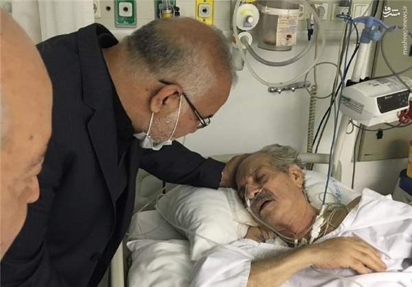 عیادت مدیرعامل سابق پرسپولیس از پورحیدری+عکس