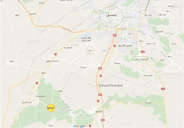 محاصره «خان الشیح» در غرب دمشق کامل شد