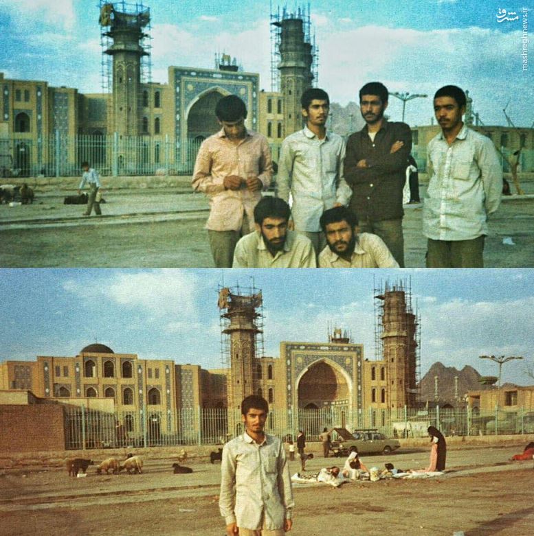 عکس/ مسجد جمکران در آلبوم یک شهید