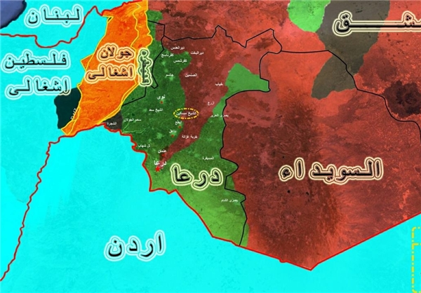 د‌ها تروریست در عملیات ارتش سوریه در درعا کشته شدند